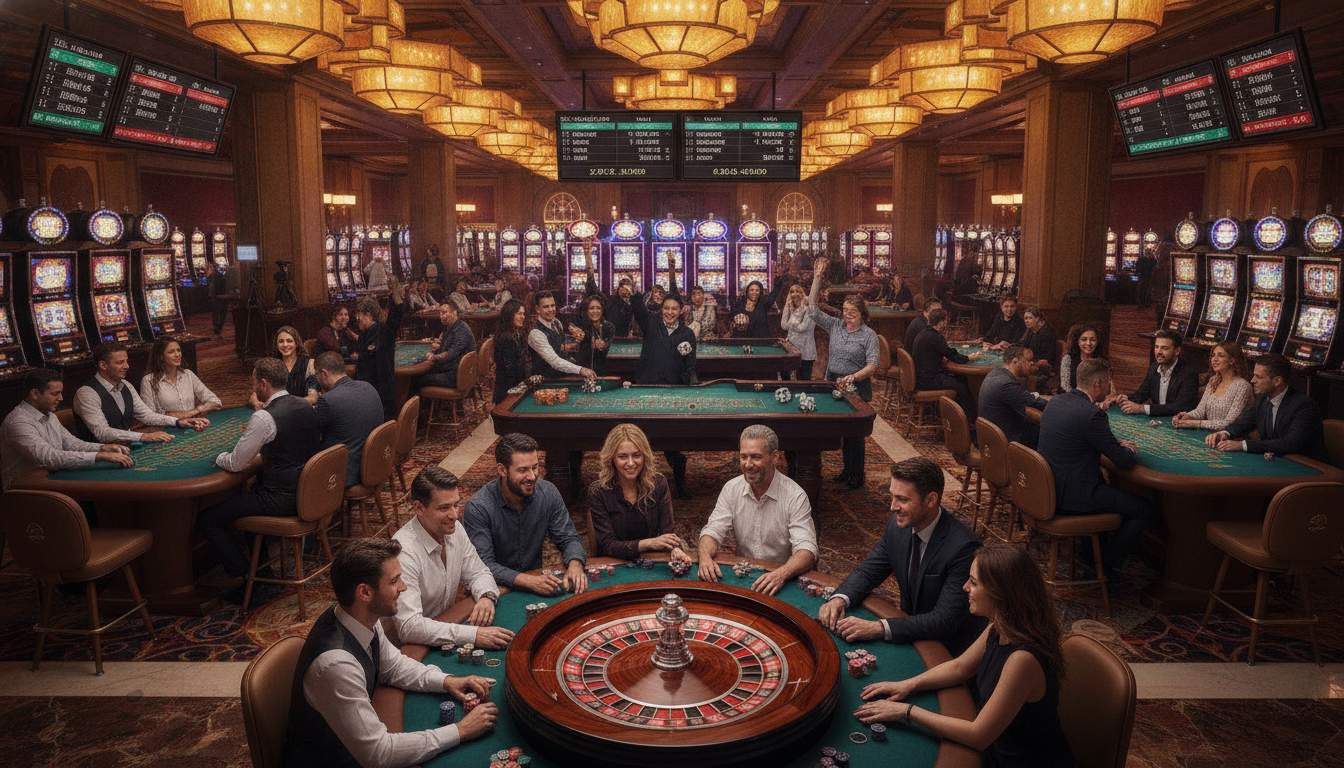 Large choix de jeux Variété de jeux de casino
